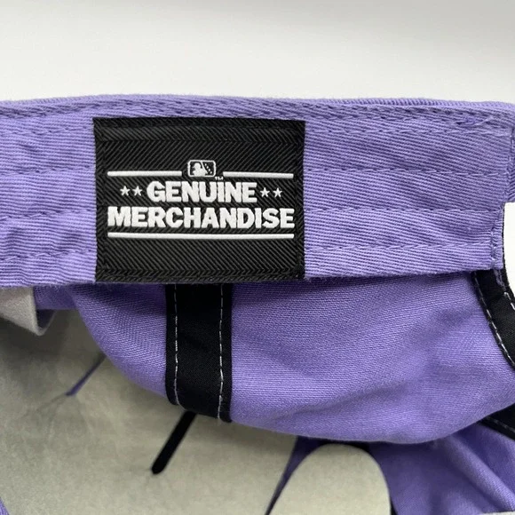 Gwinnett Stripers Hat Cap Strap Back Womens One Size Purple MLB 47 Brand NEW - Picture 7 of 8